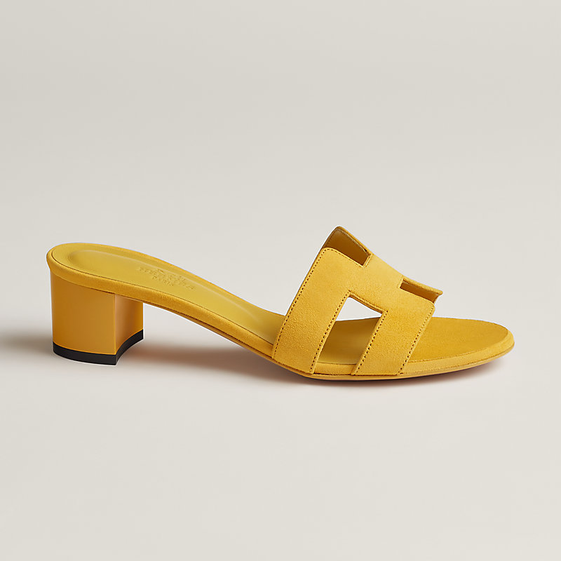 HERMES オアジス　イエロー Oran sandal - Yellow | Hermès Mainland China